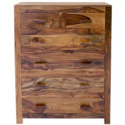 indickynabytek.cz - Komoda Kali 90x120x45 z indického masivu palisandr / sheesham