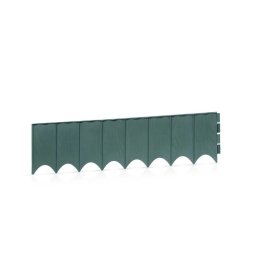 Prosperplast Zahradní palisáda 595 cm Garden Fence, zelená IKRR-G851