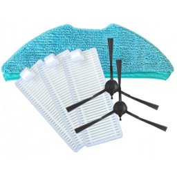 6ks Sada HEPA filtry, kartáče a mop pro PHILIPS HomeRun 2000/3000, TP-Link Tapo RV10/RV30 Plus
