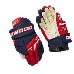 Hokejové rukavice Sherwood Rekker Legend 1 SR černo-červená 14 = výška postavy 167-183cm
