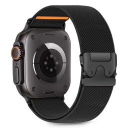 Tech-Protect Nylon Clasp Apple Watch 6/7/8/9/10/SE a Ultra 1/2 44/45/46/49mm - Black