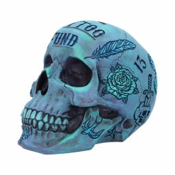 pokladnička (dekorace) Tattoo Fund - Blue - B5111R0