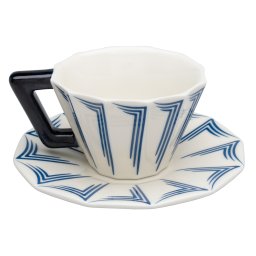 Modernista designové šálky na kávu Espresso Cup With Saucer