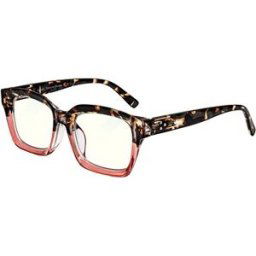 GLASSA Blue Light Blocking Glasses PCG 014, +3,50 dio, červený vzor