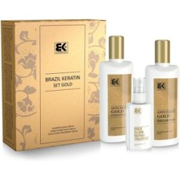 BRAZIL KERATIN Anti Frizz Gold Set 700 ml