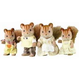 Sylvanian Families Rodina hnědých veverek