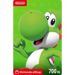 Karta na e-shop Nintendo 700Kč