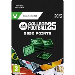 Microsoft EA Sports College Football 25 - 5,850 CUT Points - Xbox Series X S Digital