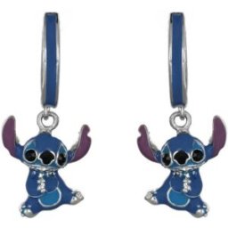 Disney Dětské náušnice Lilo&Stitch; stříbrné ES00098SRHL.CS (Ag 925/1000, 1,88 g)