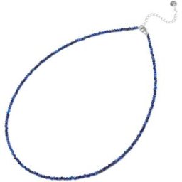 Agato Dámský minerální náhrdelník s lazuritem POL-N02/47L (Ag925/1000, 3,77 g)