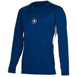 Aqua Lung Pánské lycrové triko Loose Fit, modrá/bílá, dlouhý rukáv, S