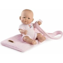 Guca 946 New Born Holčička - realistické miminko s celovinylovým tělem - 25 cm