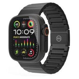 Mobile Origin Watch Titanium Band Black Apple Watch 49mm/46mm/45mm/44mm/42mm