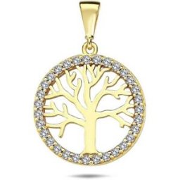 Jan Kos jewellery DIANTE Zlatý přívěsek strom života 59642386 (Au 585/1000, 1,89 g)