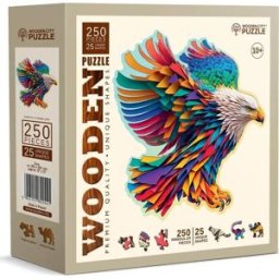WOODEN CITY Dřevěné puzzle Bystrý orel 250 dílků
