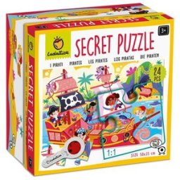 Ludattica Secret Puzzle s lupou, Piráti