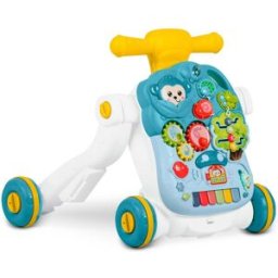Ricokids Vzdělávací chodítko 4 v 1 modro-bílé