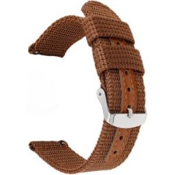 Gaira® GAIRA Řemínek na hodinky Army 3320 hnědý 22 mm