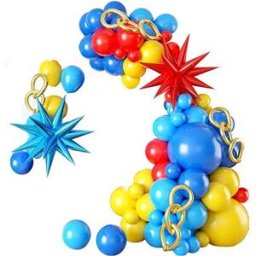 bHome Velká sada balónků na girlandu Chain Star 70 ks