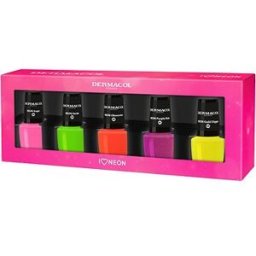 DERMACOL Sada neonových laků na nehty 5 × 5 ml
