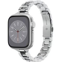 Spigen Modern Fit 316L Band Silver Apple Watch 41mm/40mm/38mm