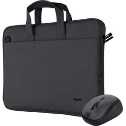 Trust BOLOGNA Bag And Mouse Set Black - černá