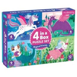 Mudpuppy Puzzle 4 v 1 - Přátelé