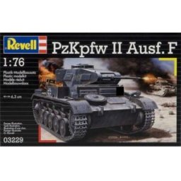 Revell Plastic ModelKit tank 03229 - PzKpfw II Ausf.F