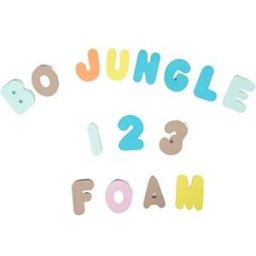 Bo Jungle Pěnové hračky do vany Číslice a písmena 36 ks