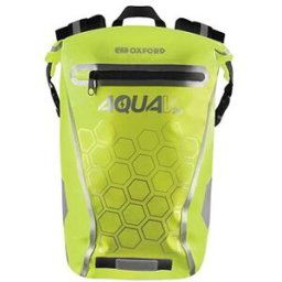 OXFORD Vodotěsný batoh AQUA V20 (žlutá fluo, objem 20 L)