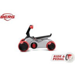 Berg GO SparX - 2v1, odrážedlo a šlapadlo červené