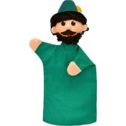 Moravská ústředna Myslivec 28cm, maňásek kolekce L