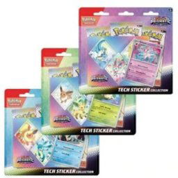 Pokémon company Pokémon TCG: SV8.5 Prismatic Evolutions - Tech Sticker Collection
