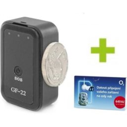 OXE GF-22 - GPS lokátor a SIM karta