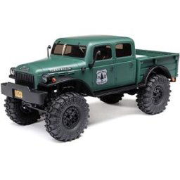 Axial SCX24 Dodge Power Wagon 1940 1:24 4 WD zelený