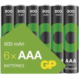 GP Nabíjecí baterie ReCyko Pro Professional AAA (HR03), 6 ks