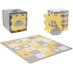 Kinderkraft Select Podložka pěnová puzzle Luno 185 × 165 cm Yellow 30 ks