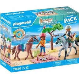 Playmobil 71470 Jízda na koni s Amelií a Benem na pláži