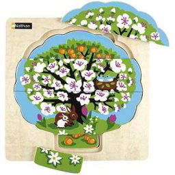 Nathan Vrstvené puzzle 4 Roční Období