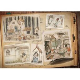 Jumbo Puzzle Kniha pohádek Efteling 1000 dílků