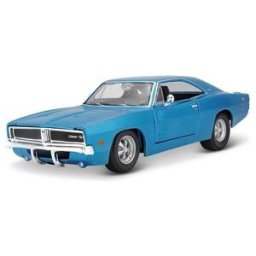 Maisto 1969 Dodge Charger R/T, metal modrá
