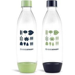 SODASTREAM Lahev Fuse 2 × 1 l Green / Blue do myčky