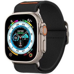 Spigen Lite Fit Ultra Black Apple Watch 49mm/45mm/44mm/42mm