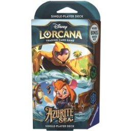 Ravensburger Disney Lorcana: Azurite Sea - Starter Deck Emerald & Sapphire