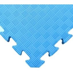 SEDCO Jednobarevná podložka fitness 100 × 100 × 1,3 cm modrá