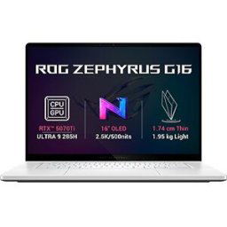 Asus ROG Zephyrus G16 GU605CR-NEBULA169X Platinum White kovový