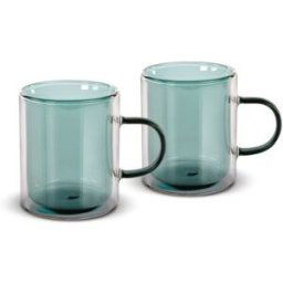 Lamart termosklenice Vaso LT9122 Set 2 tea 350 ml, 2 ks, zelený