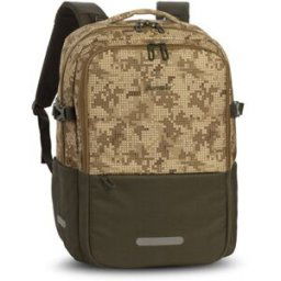 Bestway Bags Cestovní batoh Cube 26 l zelený/hnědý print