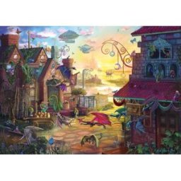 Schmidt Puzzle Dračí pošta 1000 dílků