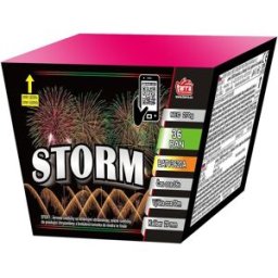 TARRA pyrotechnik Tarra Ohňostroj - Baterie výmetnic storm 36 ran